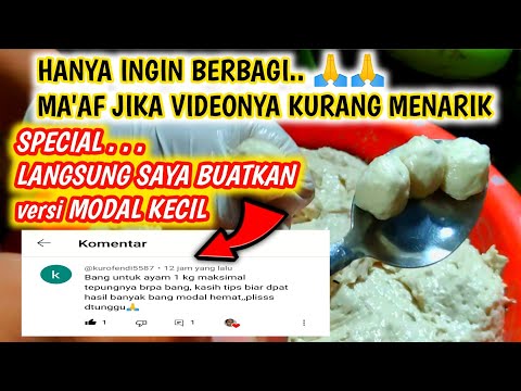 Resep Bakso Bakar