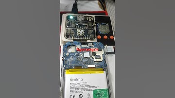 Realme C55 RMX3710 MTK CHIP CONNECT ISP EMMC EASY BY F64 BOX