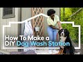 How To Make a DIY Dog Wash Station