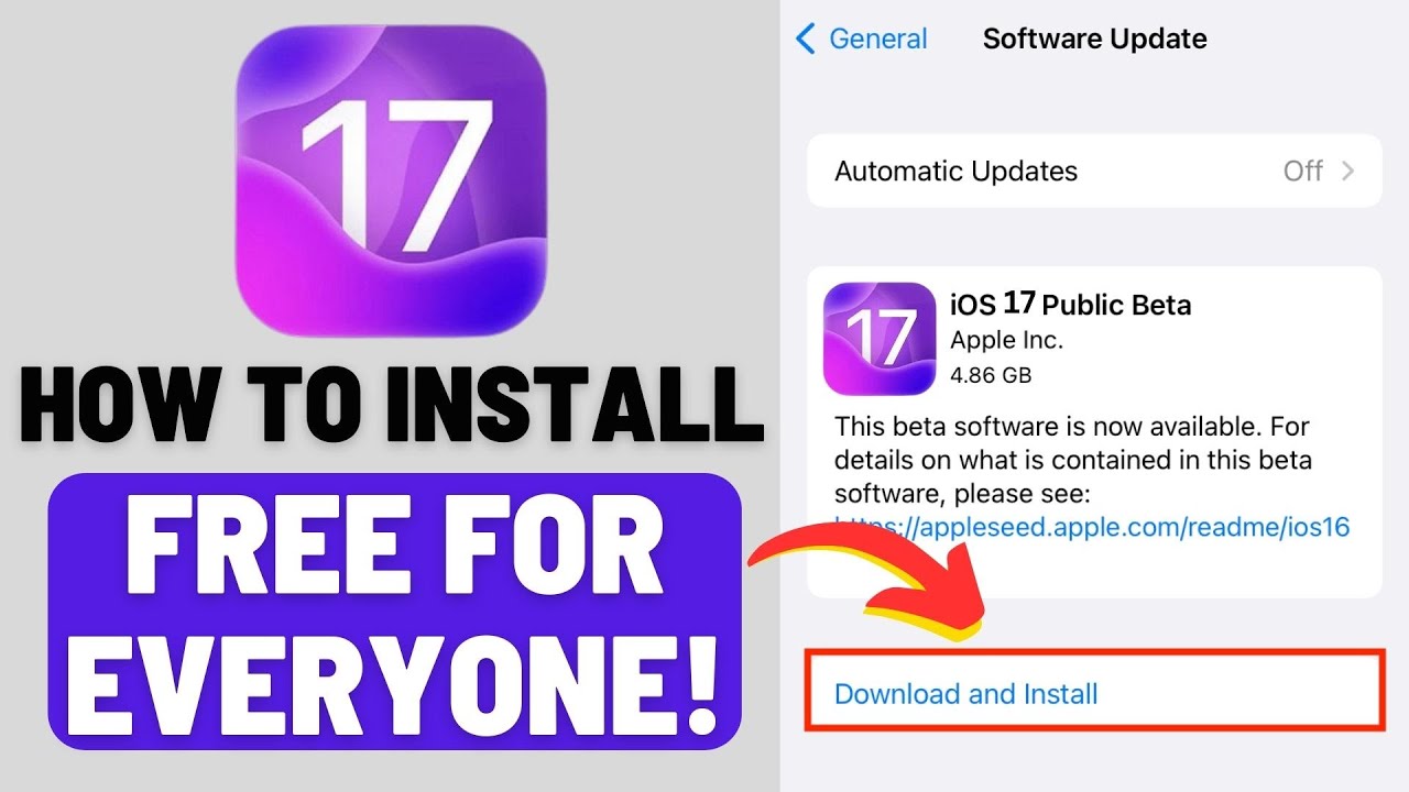 iOS 17 Developer Beta now FREE for EVERYONE! (How To Enroll) - YouTube