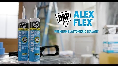Alex Flex Premium Molding & Trim Acrylic Latex Siliconized Sealant