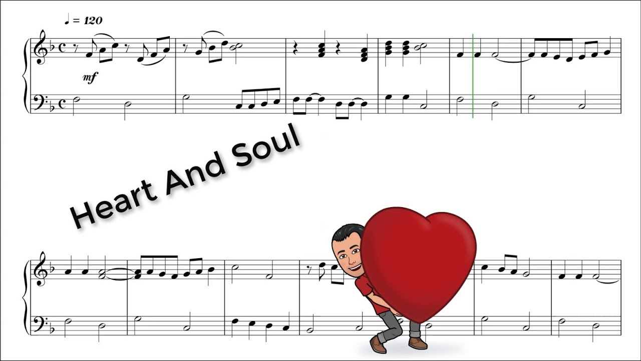 heart and soul partitura gratis
