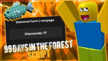OP 99 Days In The Forest Script • Auto Fish 🐟 And Infinite Diamonds 💎