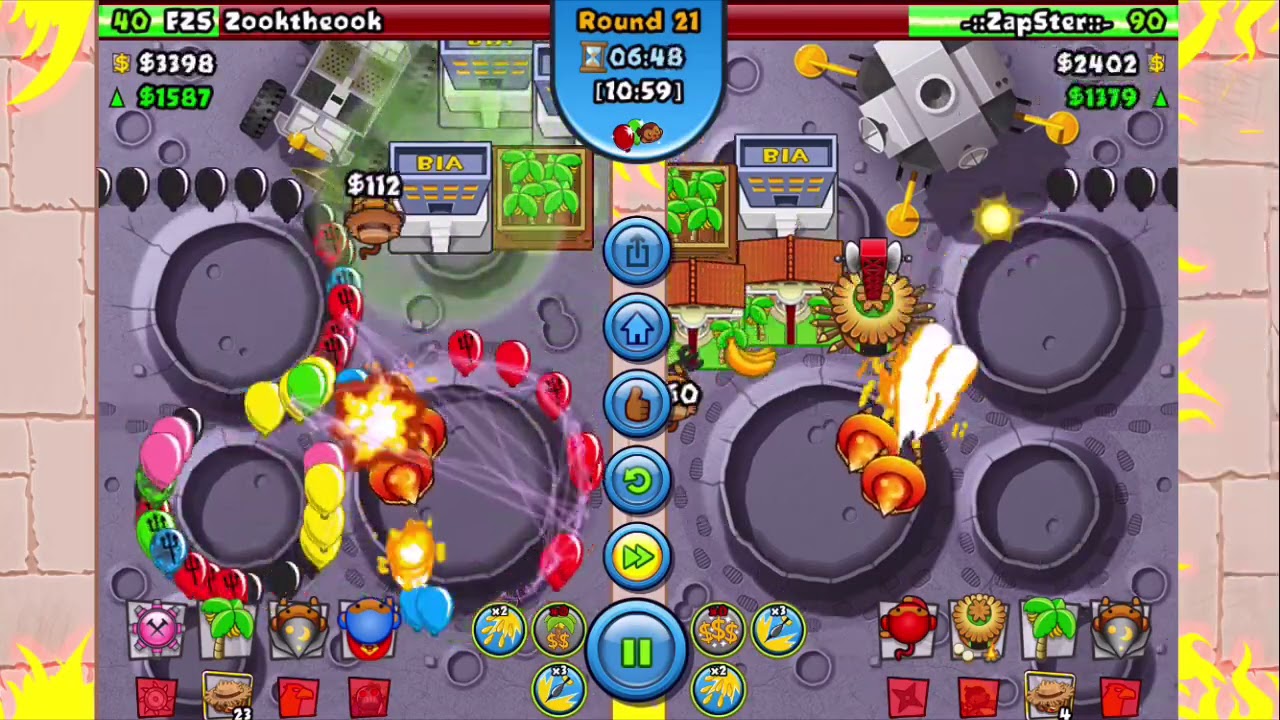 How To Farm With Dual Eco Boost In BTD Battles Free Power Ups YouTube