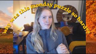 my brain hurts!! | Daily NYT Crossword | Monday, September 7th, 2026