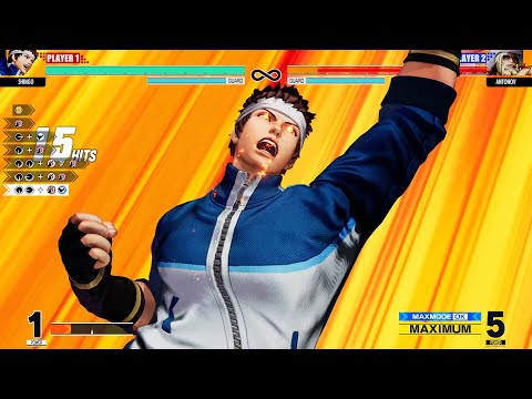 KoF XV: Shingo Yabuki trials (unedited) - Trial & Error Series