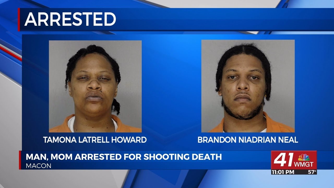 Macon man, mother arrested in connection with shooting death - YouTube