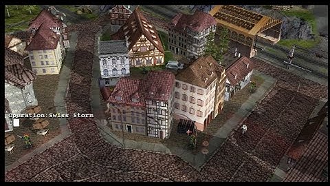 C&C Generals Zero Hour Liberation of Switzerland  custom map single player first attempt