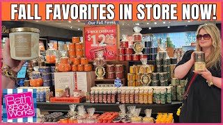 Bath & Body Works LOTS OF NEW FALL CANDLES IN STORE | NEW FUN FINDS #bathandbodyworks