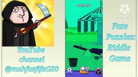 Fate puzzle level 169 🎮🌀🎮 Brain Riddle Game | walkthrough, Android, offline gameplay || @MahfuzFIFA