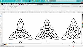 Famous Corel Draw Tips & Tricks Celtic knot font Part 3 Wealth