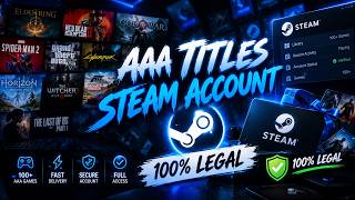 The CRAZIEST Free Steam Account Ever! ( 100  AAA TITLE GAMES) #giveaway #steam (2026 guide)