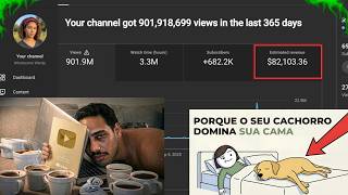 Me desafiei a criar um Canal Dark que monetiza em 10 dias [MELHOR MÉTODO]