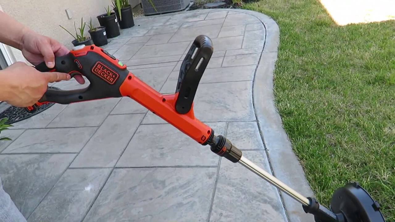 battery operated edger and trimmer