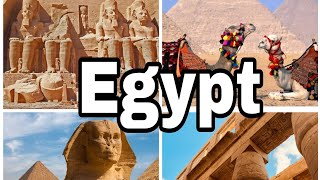 The most famous tourist attractions in Egypt أشهر المعالم السياحية في مصر