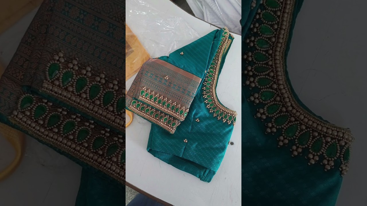 Latest Blouse Hand Work Designs 2025 | Maggam, Zardosi & Aari Work Ideas 