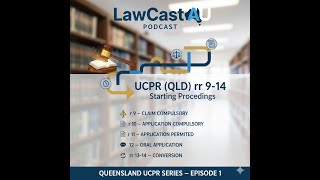 Ucpr Qld Rr 914 Starting Proceedings Claims, Applications & Urgent Moves