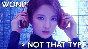 gugudan MVs, but every time they say the title the song changes