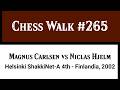 Deadly attack! Magnus Carlsen vs Niclas Hjelm • Helsinki ShakkiNet-A 4th - Finlandia, 2002