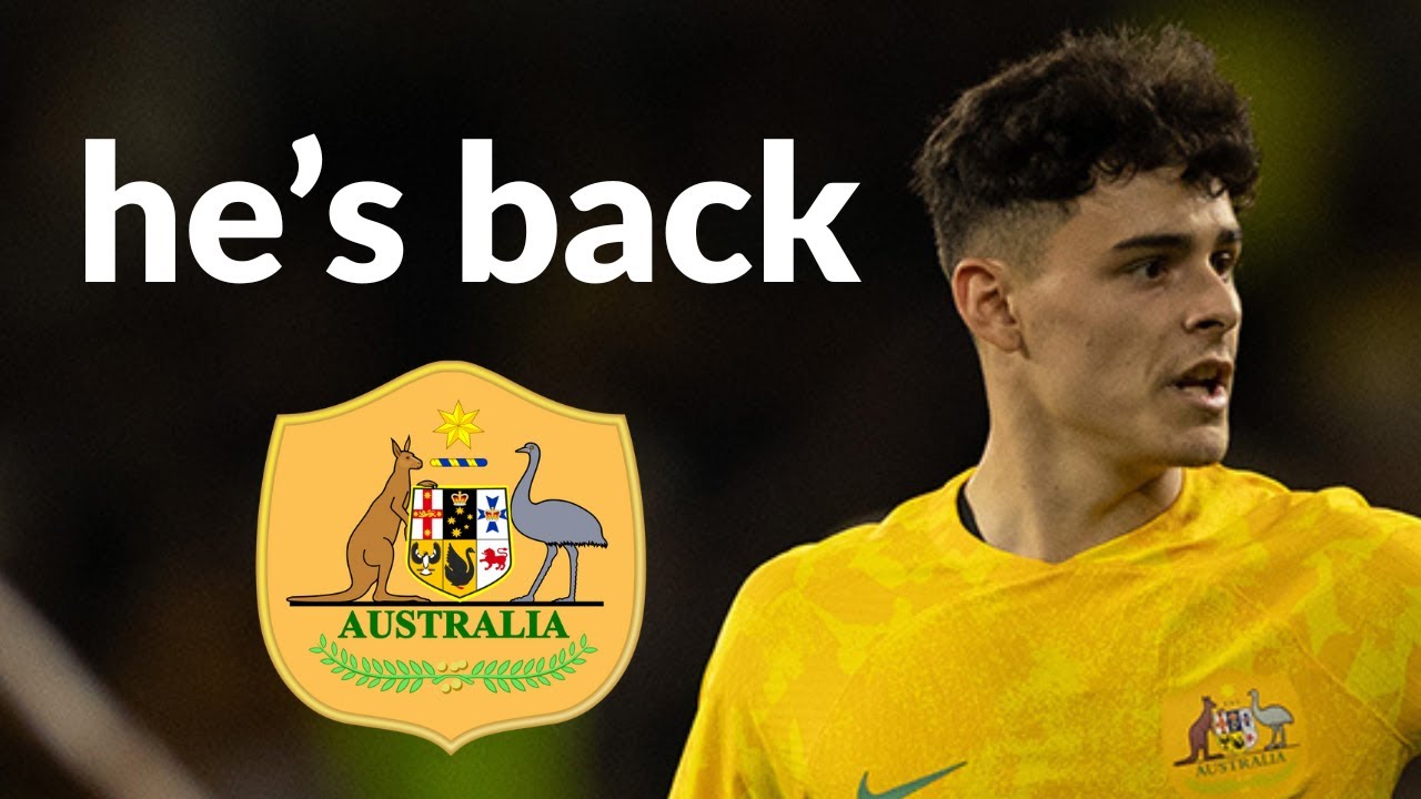 Alex Robertson is a Socceroo Again (hasn't played in 5 months)