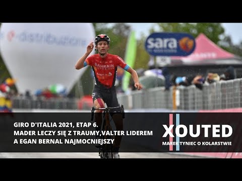 Giro d’Italia 2021, etap 6. Mäder wygrywa, Valter liderem, Bernal najmocniejszy.