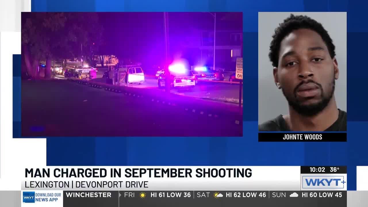Man charged in connection with September Lexington shooting - YouTube