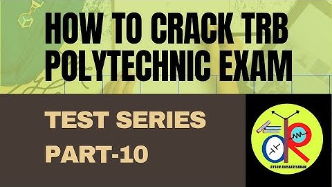 How to crack TRB Polytechnic Exam|Control system | 10 MCQ | TEST SERIES-10