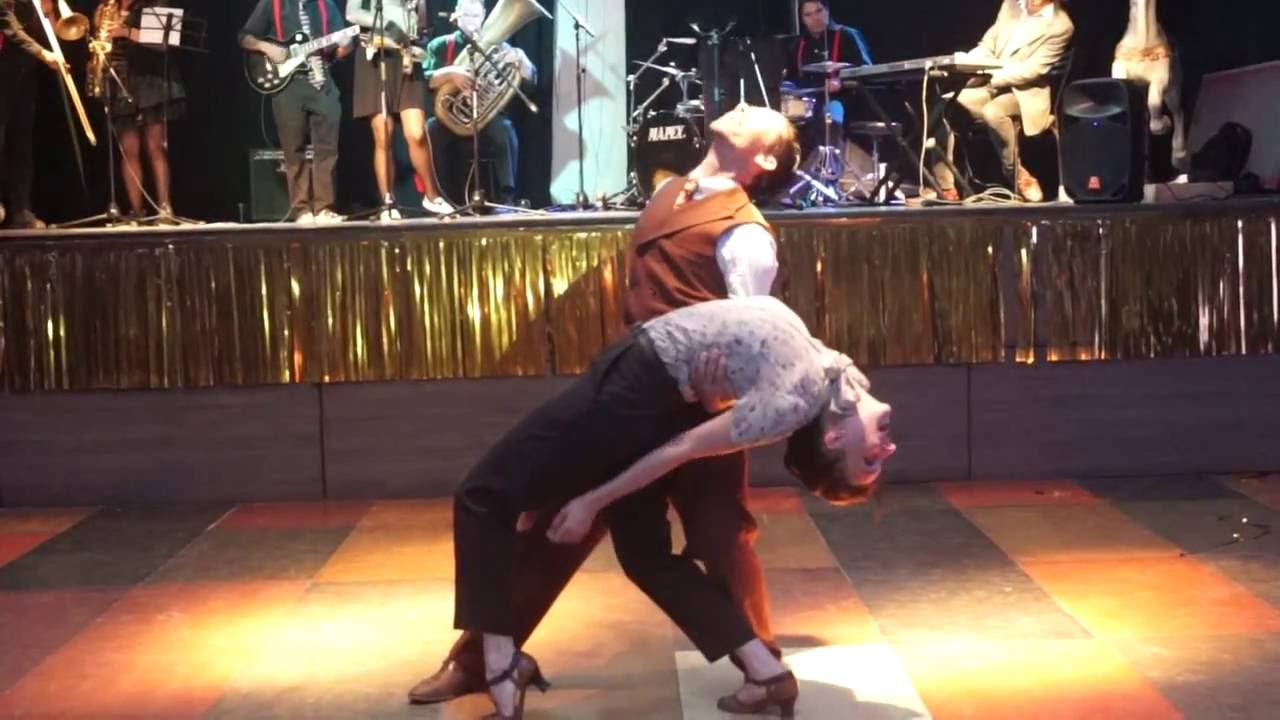 2º Swingtiago Lindy Weekend- Jb Mino & Tatiana Udry - lindy hop demo.