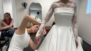 Custom Bridal Off-The-Shoulder Bolero