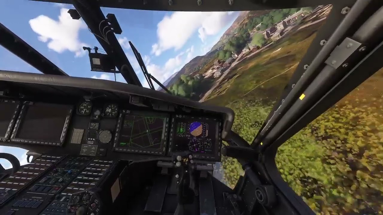 UH60 Blackhawk Contour Flight