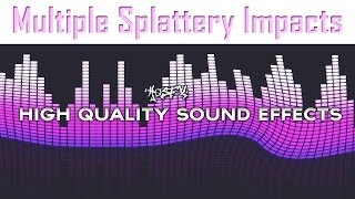 Multiple Splattery Impacts
