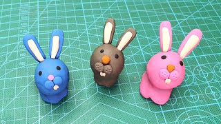 Rabbit Clay Modelling | Octopus Clay Art | Clay Toys Making For Kids | How to make Rabbit clay