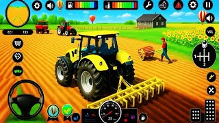 Modern Tractor Farming Driving Simulator 3D - New Tractor Games - Android  Gameplay screenshot 4