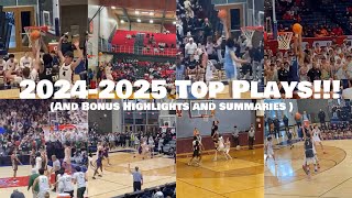 Illinois High School Basketball Top Plays! 2024-25 Season