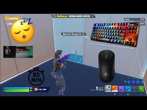 Steelseries Apex Pro Mini TKL ASMR Chill 🤩 Piece Control 1v1🏆Satisfying Keyboard Fortnite 240 FPS