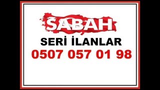 Sabah Sarı Sayfalar İlan Verme