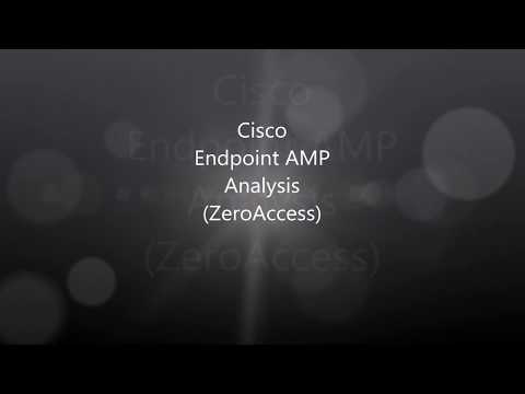 2.  Cisco Endpoint AMP: Analysis (Zero Access)