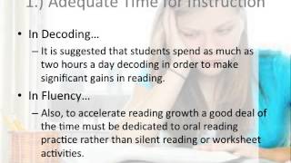 Helping Secondary Students Become Better Readers: Decoding and Fluency