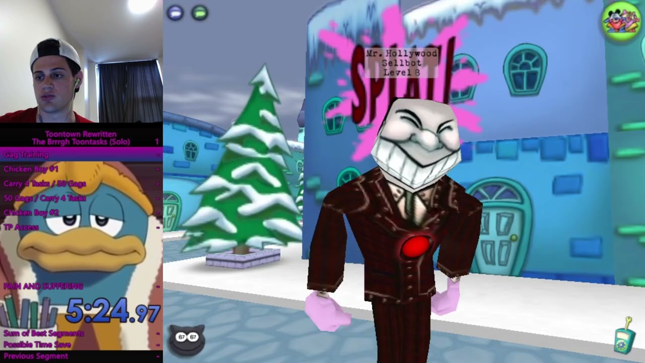 [WR Part 1] Toontown Rewritten The Brrrgh Speedrun - 
