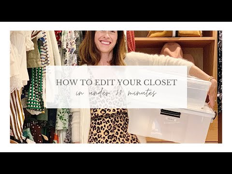 My New Closet + Tips for Keeping Clothes, Shoes & Accessories Organized –  Edit by Lauren