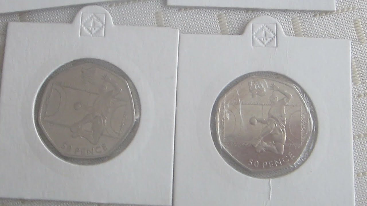 Rare 50p Coins Unboxing Collection - UK Coins!!