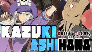 Guilty Gear Strivekazukimay Vs Ashihanafaust High Level Gameplayggsthdps4 Pro
