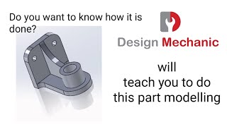 #28 Solidworks tutorial | Part Modelling | Machine Drawing | Design Mechanic