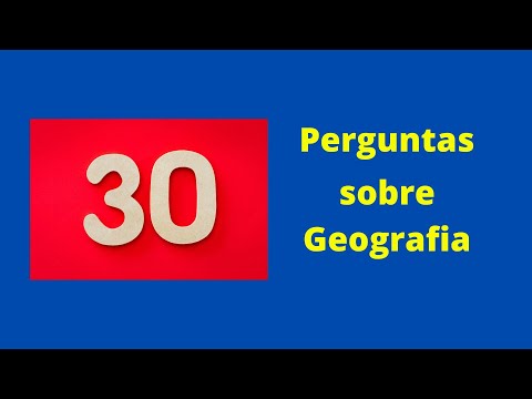 🌎🌎QUIZ DE GEOGRAFIA  20 perguntas para testar seus