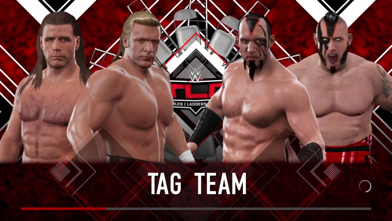 WWE 2K17 DX VS The Ascension Tag Team Match YouTube