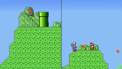 SMBX Custom Level: [P2] Foilageous Grasslands