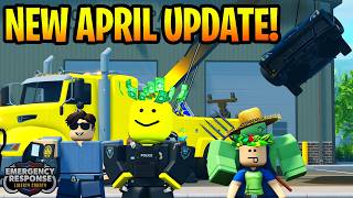 Huge Er:lc April Update! New Pursuit System, Rotator Truck, & More! (roblox)