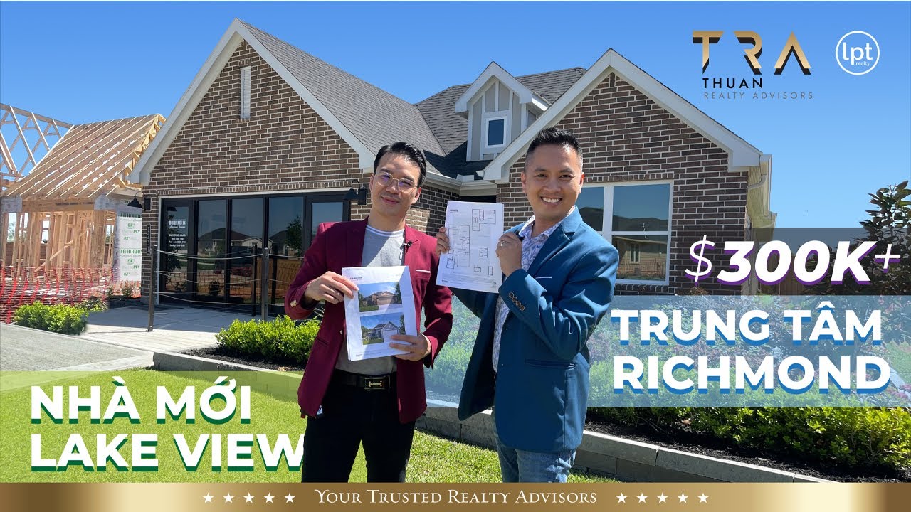 TRA 64 | Nhà Mới Giá Rẻ, có view hồ nước ở Richmond, Texas