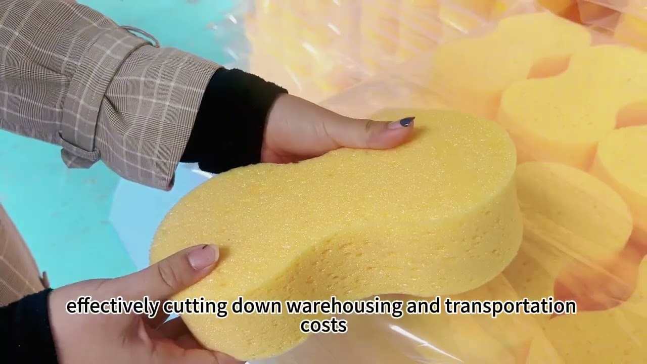 Grout Sponge Bulk Production | High Compression Packing for Global Shipping