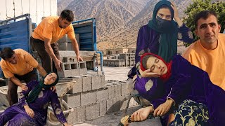 MOUNTAIN NOMAD FAILS?! Did Fatemeh Collapse Building Her Dream Home? 😢🏔️💪